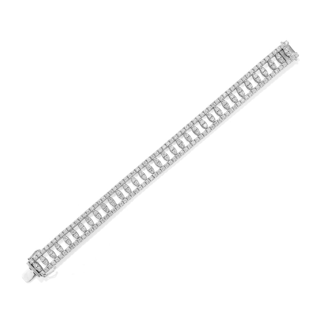 BRACCIALE IN DIAMANTI - DIAMOND BRACELET (1 of 2)