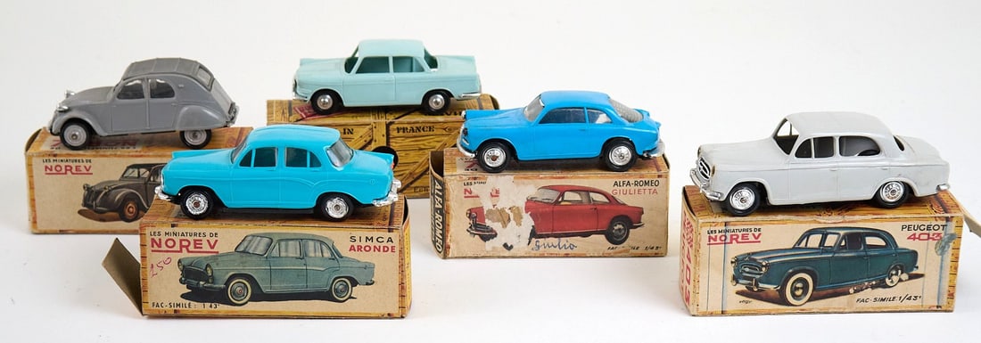 LES MINIATURES DE NOREV #11, #15, #22, #27 e #60 Anni '60 - LES MINIATURES DE NOREV #11, #15, #22, (1 of 1)