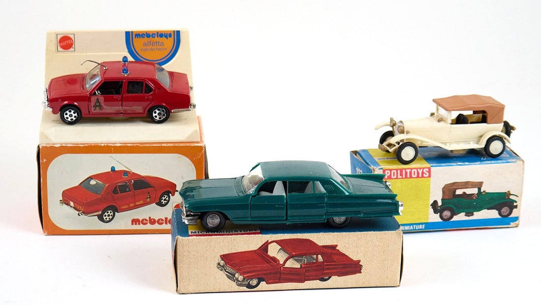 POLITOYS - MADE IN ITALY Modelli Italiani #69, #113 e Mebetoys #A 92 Anni '60 - POLITOYS - MADE IN (1 of 1)