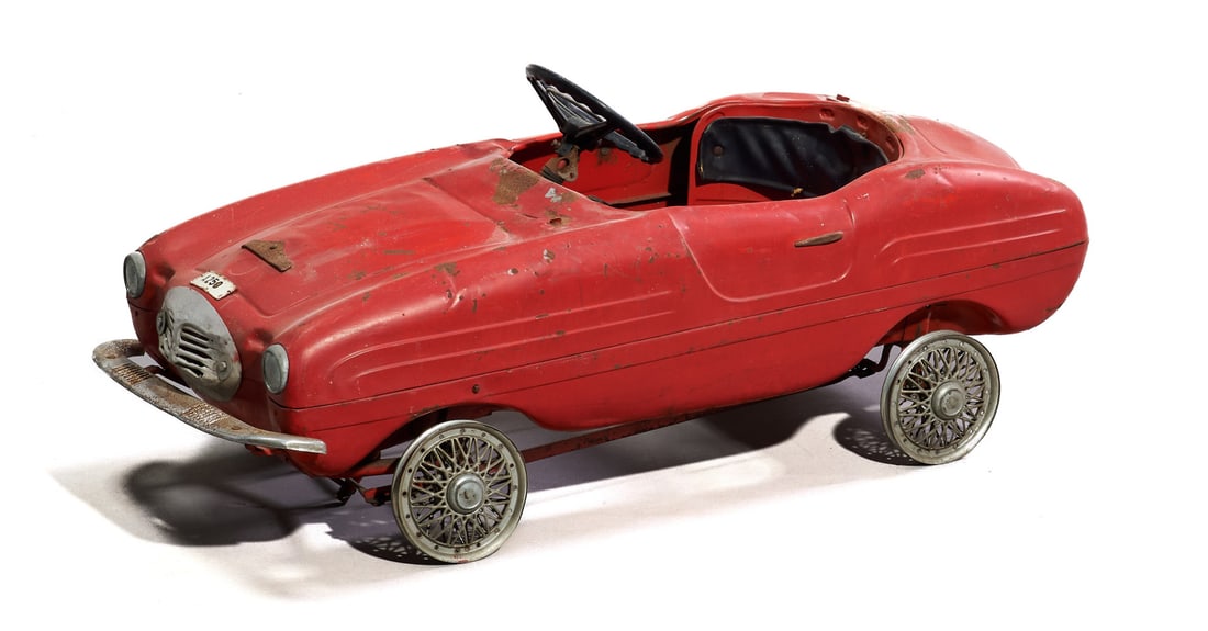 GIORDANI - MADE IN ITALY Auto a pedali Anni '50 - GIORDANI - MADE IN ITALY Pedal Car (1 of 1)