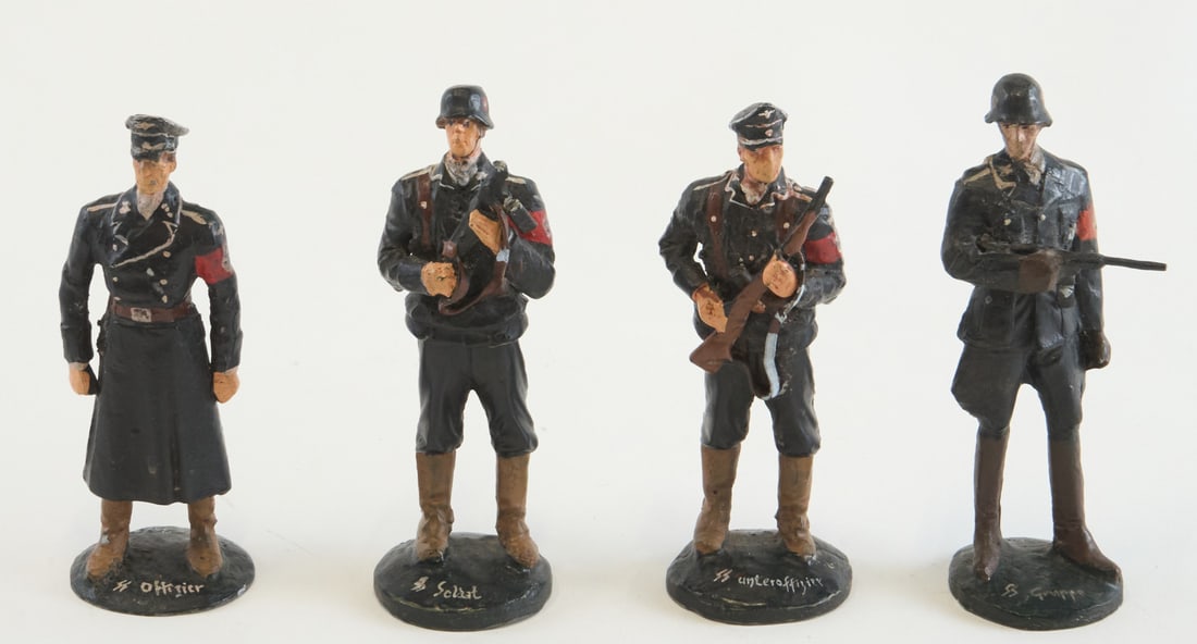 XRZI - MADE IN GERMANY Soldati SS Anni '30 - XRZI - MADE IN GERMANY SS soldiers 30s (1 of 1)