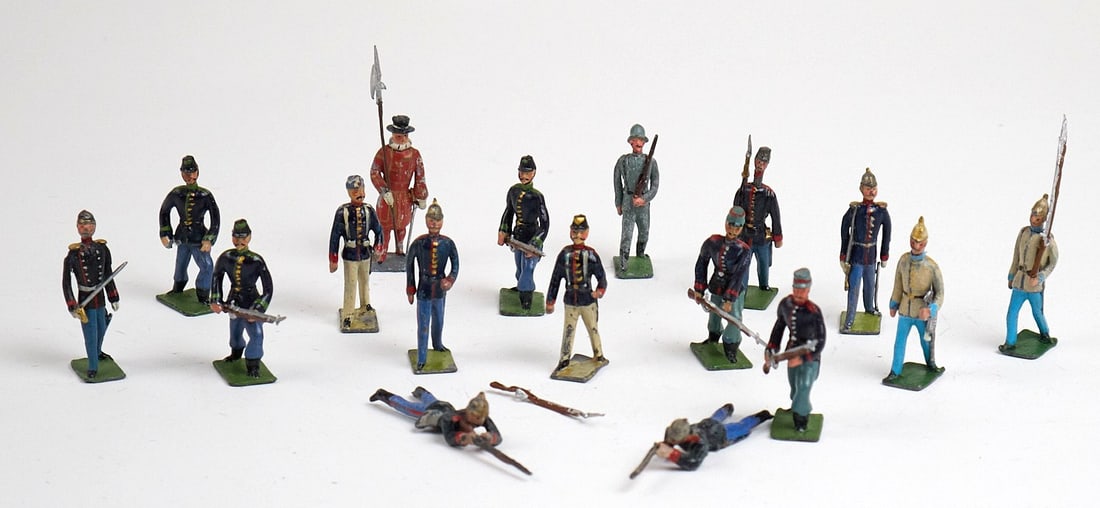 HEYDE - MADE IN GERMANY Soldatini prussiani e austro-ungarici - HEYDE - MADE IN GERMANY Prussian (1 of 2)