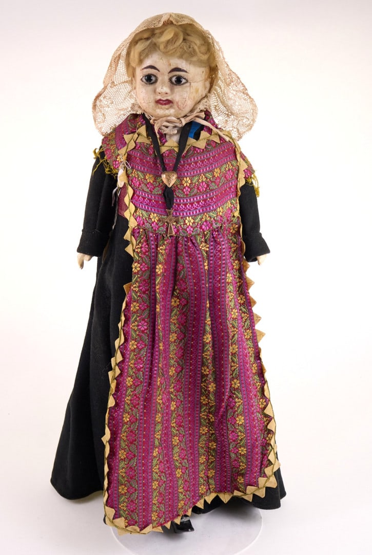 Bambola di cera Germania ca. 1880 - Wax Doll Germany ca. 1880 (1 of 4)