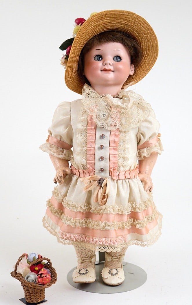 ARMAND MARSEILLE Bambola Googlie Anni '20 - ARMAND MARSEILLE Googlie Doll 20s (1 of 3)