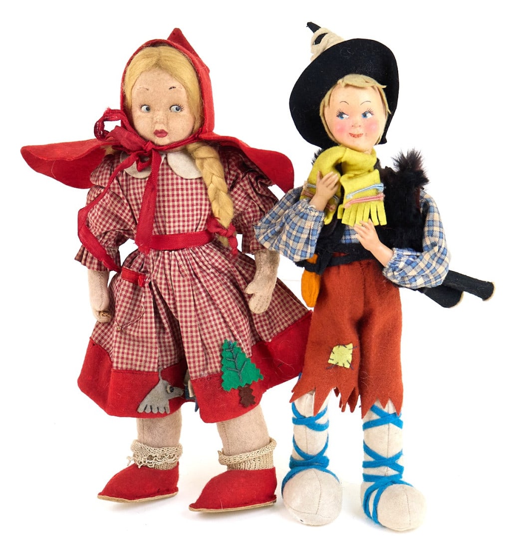 LENCI - MADE IN ITALY Bambole Anni '40 - LENCI - MADE IN ITALY Dolls 40s (1 of 2)