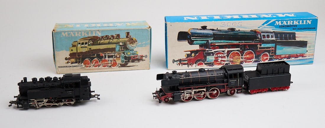 MARKLIN - MADE IN GERMANY H0 #3005 e 3031 Anni '60/'70 - MARKLIN - MADE IN GERMANY H0 #3005 and (1 of 1)