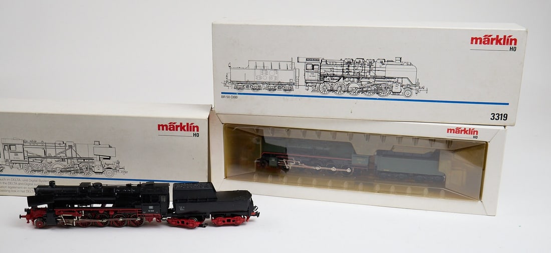 MARKLIN - MADE IN GERMANY H0 #3319 e 3415 Anni '80/90s - MARKLIN - MADE IN GERMANY H0 #3319 and (1 of 1)