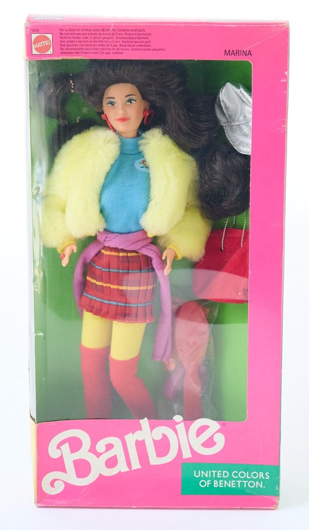 MATTEL Barbie "Benetton-Marina" #9409 1990 - MATTEL Barbie "Benetton-Marina" #9409 1990 (1 of 2)