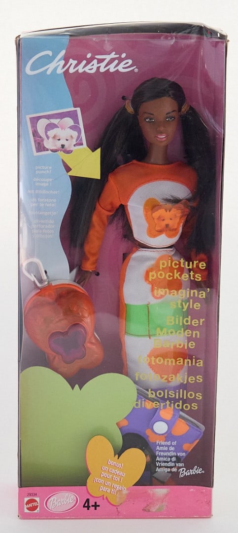 MATTEL Barbie "Christie Picture Pockets" #29334 2000 - MATTEL Barbie "Christie Picture Pockets" (1 of 2)