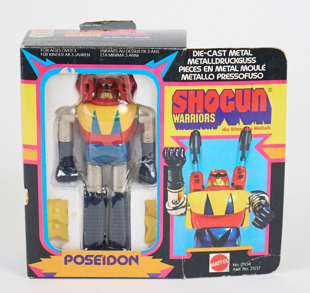 MATTEL - MADE IN HONG KONG Shogun Warriors Poseidon Anni '70 - MATTEL - MADE IN HONG KONG Shogun: in scatola originale. Ottime condizioni. - original box. Excellent condition.