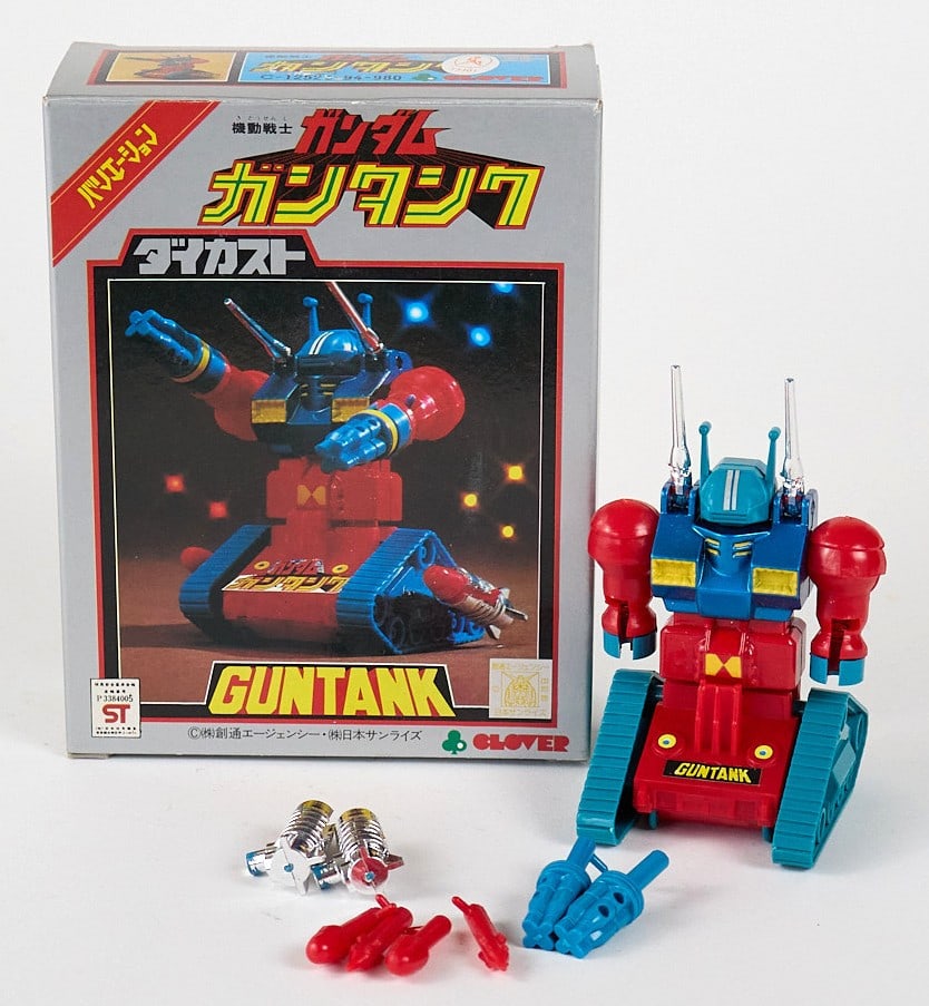 NIPPON SUNRISE TOKYO Guntank, Clover Anni '70 - NIPPON SUNRISE TOKYO Guntank, Clover 70s: in scatola originale. Ottime condizioni. - original box. Excellent condition.