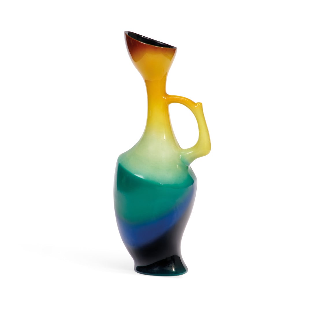 MARIO STURANI 1906-1978 Vaso per Lenci anni '50 - MARIO STURANI 1906-1978 Vase for Lenci 1950s (1 of 1)