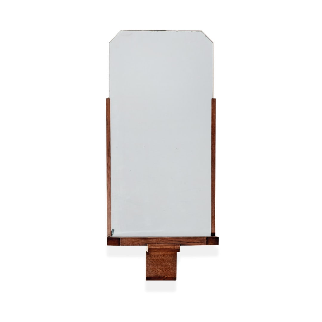 PIER LUIGI COLLI 1895-1968 Consolle con specchio anni ‘40 - PIER LUIGI COLLI 1895-1968: Legno, vetro specchiato. 115,00 x 60,00 x 25,50 cm - Wood, mirrored glass. 45.28 x 23.62 x 10.04 in.