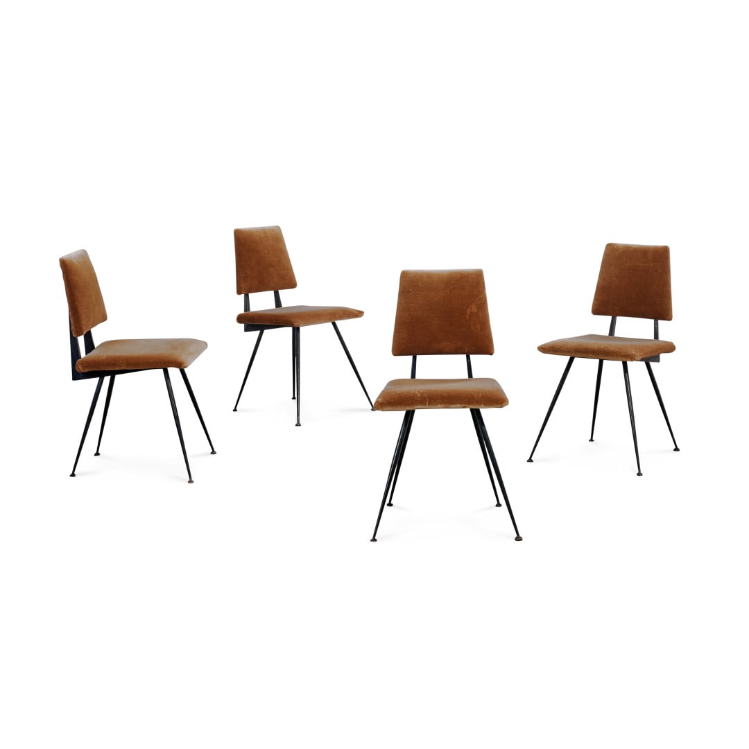 VELCA QUATTRO SEDIE anni ‘60 - VELCA Four chairs 1960s (1 of 1)