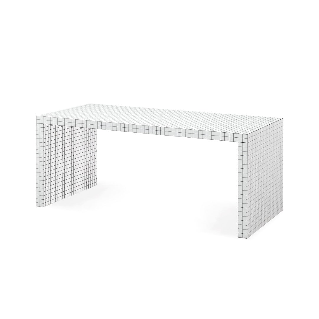 SUPERSTUDIO Tavolo o scrivania ‘Quaderna’ per Zanotta 1972 - SUPERSTUDIO ‘Quaderna’ desk (1 of 1)