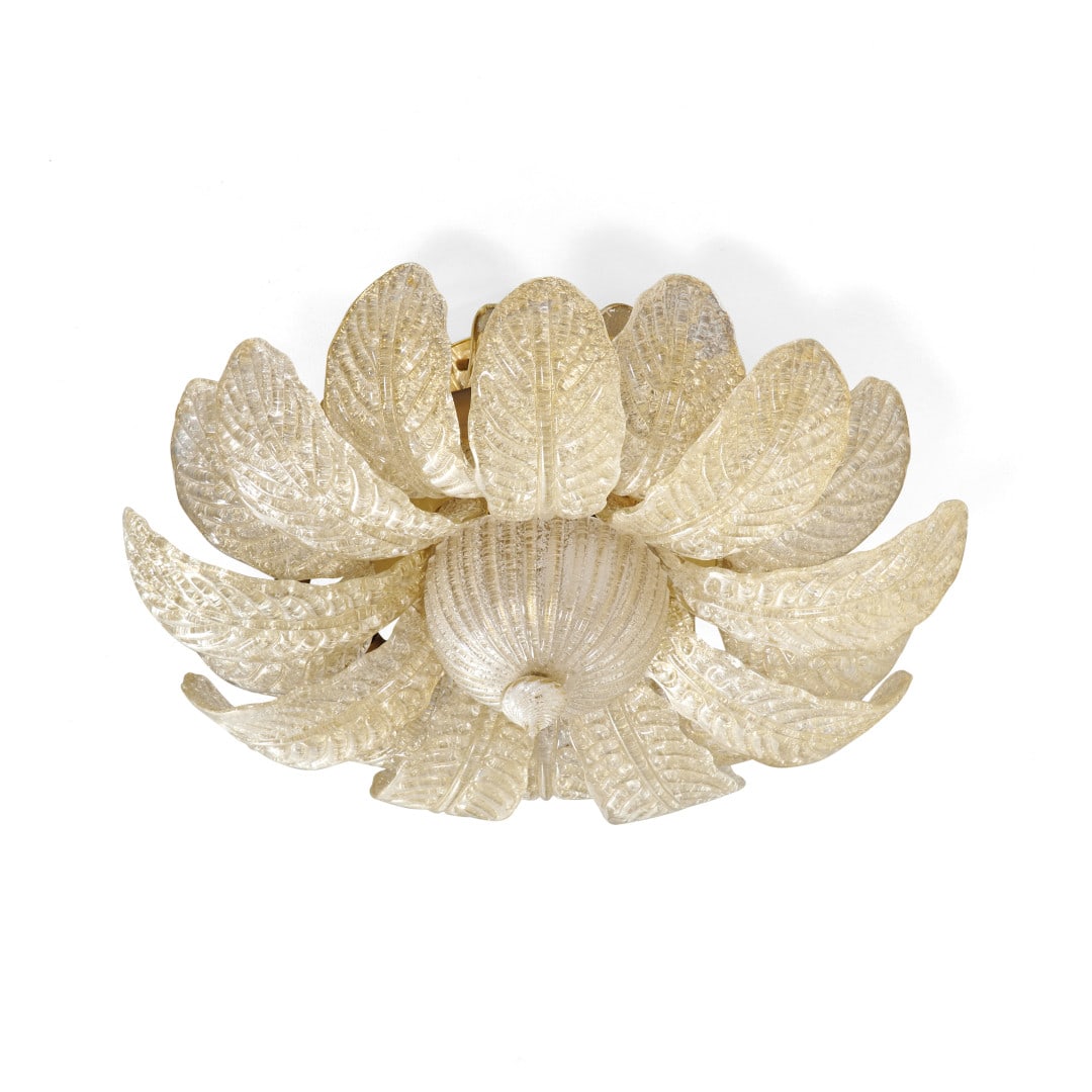 BAROVIER & TOSO Lampada da soffitto anni '70 - BAROVIER & TOSO Ceiling lamp 1970s (1 of 1)