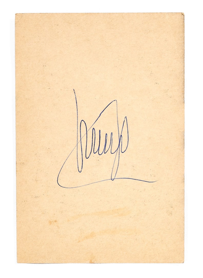MINA Signed Card - 2