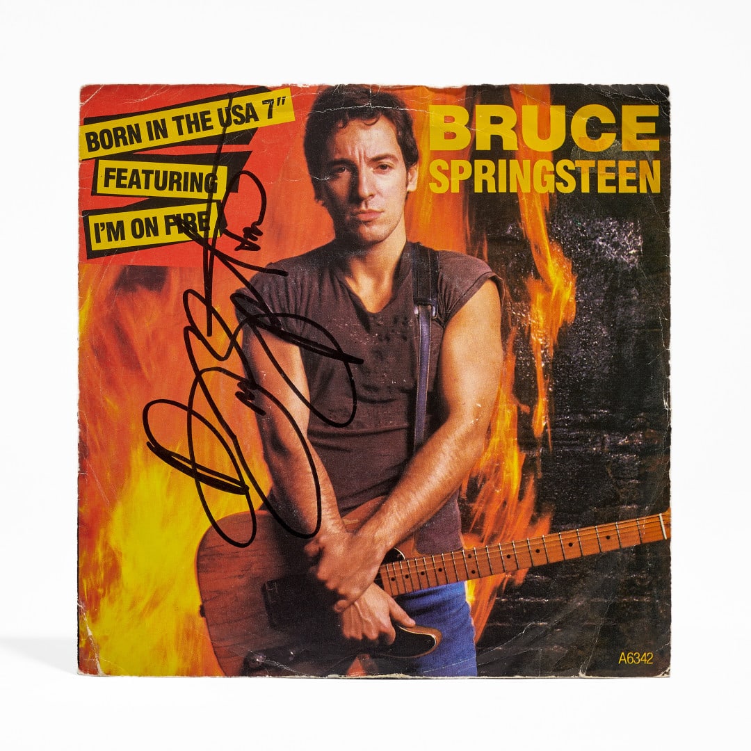 BRUCE SPRINGSTEEN Born in the USA / I'm on Fire 1984 (1 of 1)