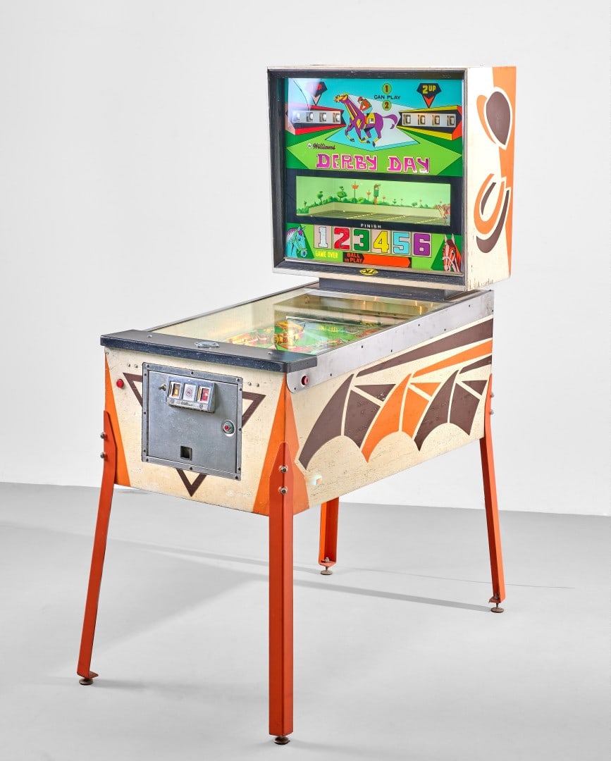 D. GOTTLIEB & CO. Flipper "Derby day" 1956 - D. GOTTLIEB & CO. Pinball "Derby day" 1956 (1 of 1)
