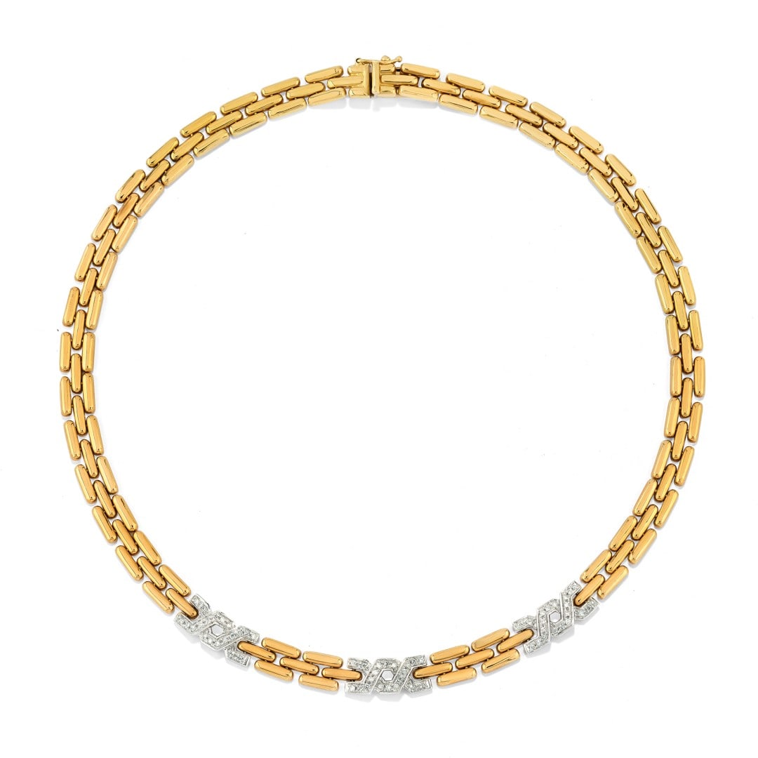 GIROCOLLO IN DIAMANTI - DIAMOND NECKLACE (1 of 1)