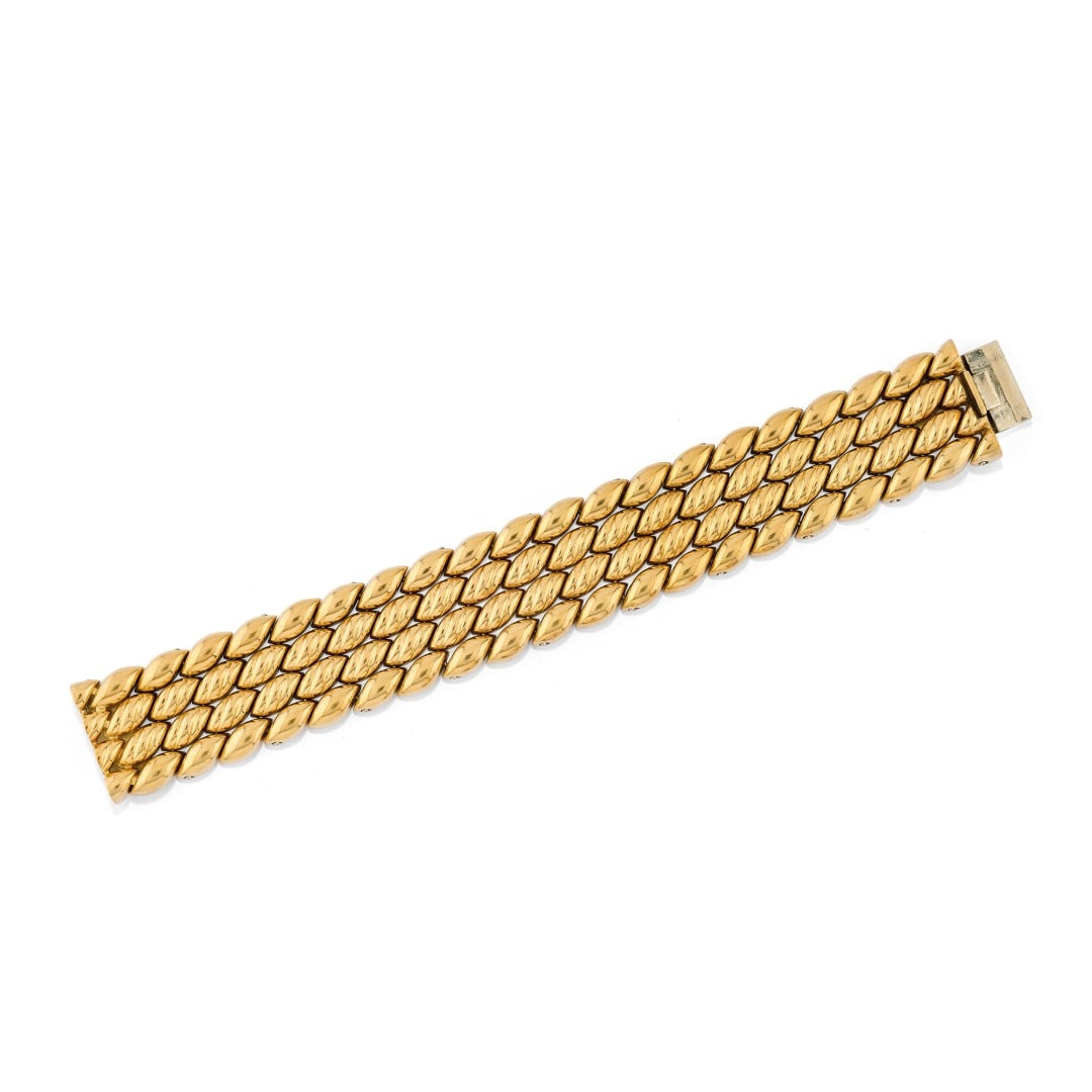 BRACCIALE IN ORO GIALLO 18 KT, CAPELLO TORINO - 18K YELLOW GOLD BRACELET, CAPELLO TORINO (1 of 2)