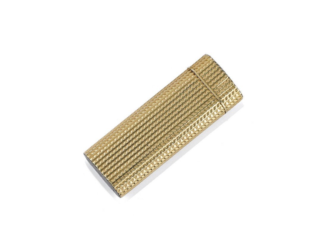 ACCENDINO IN ORO GIALLO CARTIER  YELLOW GOLD LIGHTER (1 of 1)
