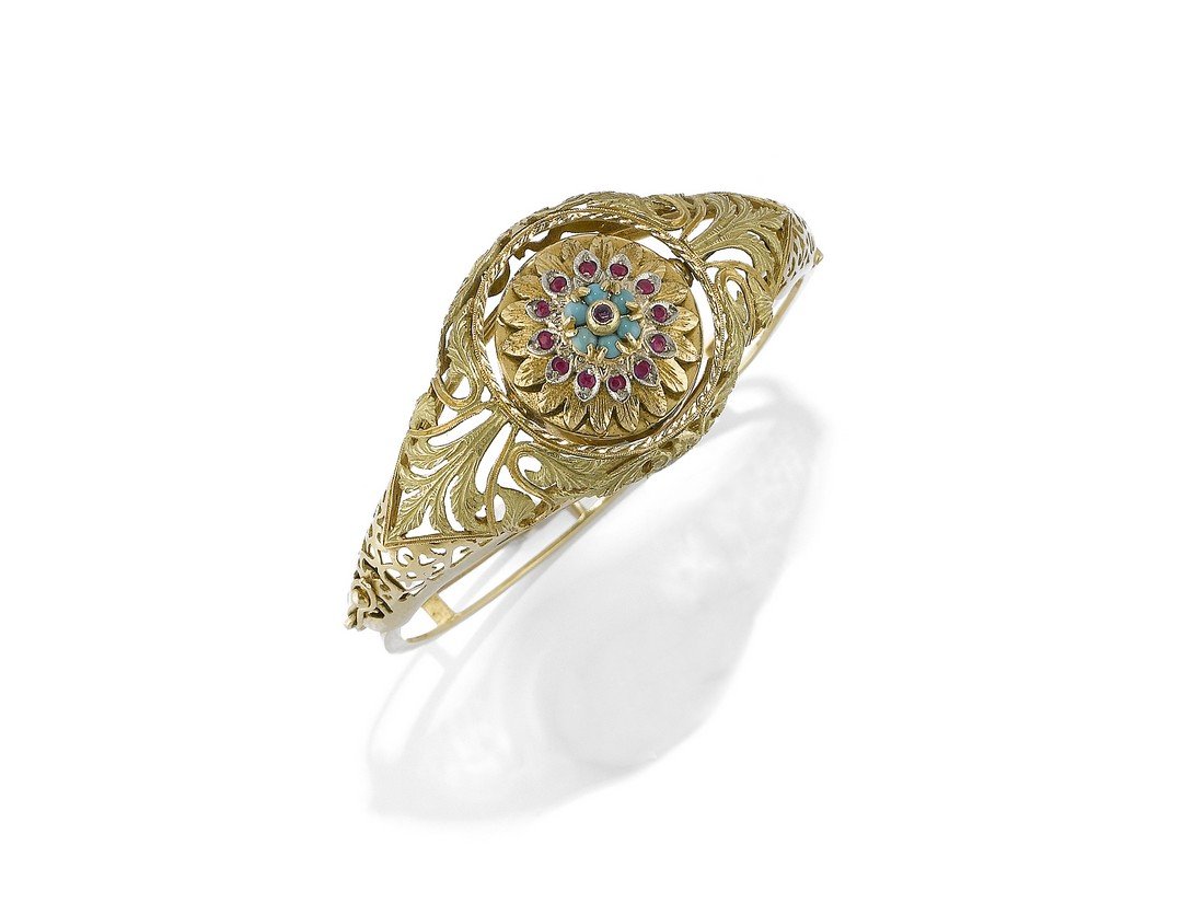 BRACCIALE RIGIDO CON OROLOGIO MONVIS  BANGLE WITH (1 of 1)