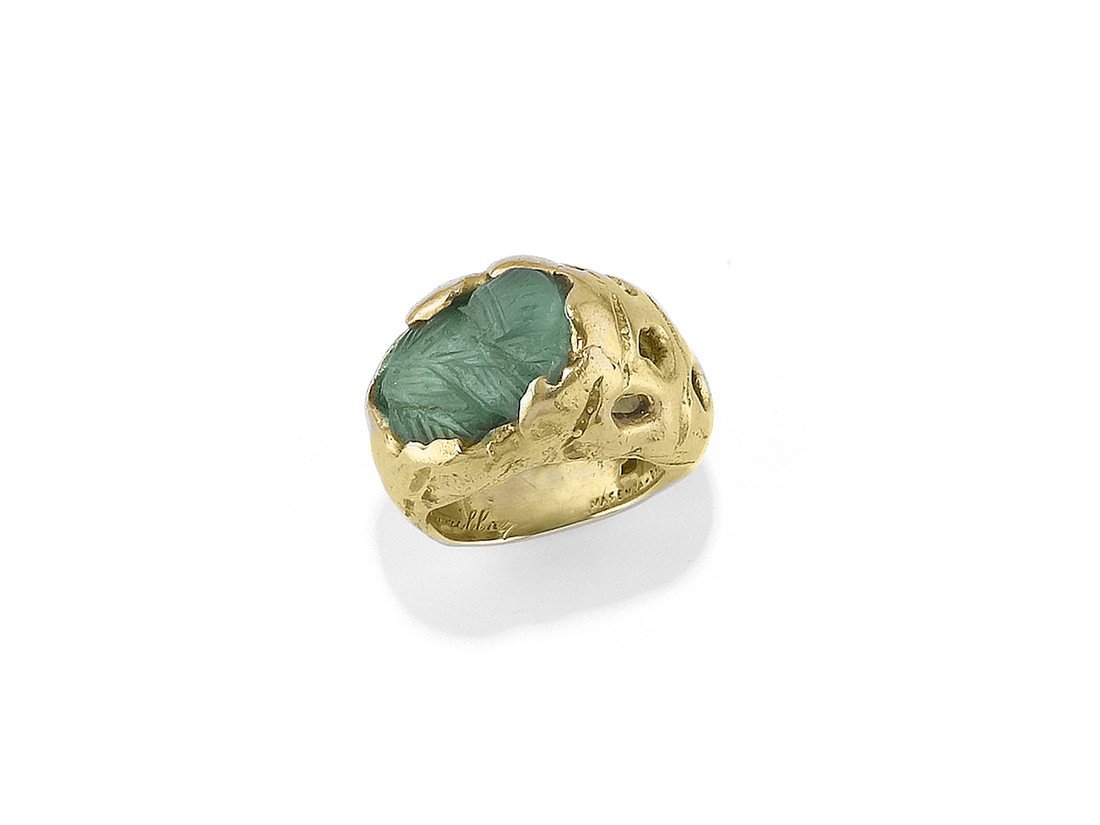 ANELLO CON SMERALDO CANNILLA-MASENZA  EMERALD RING (1 of 1)