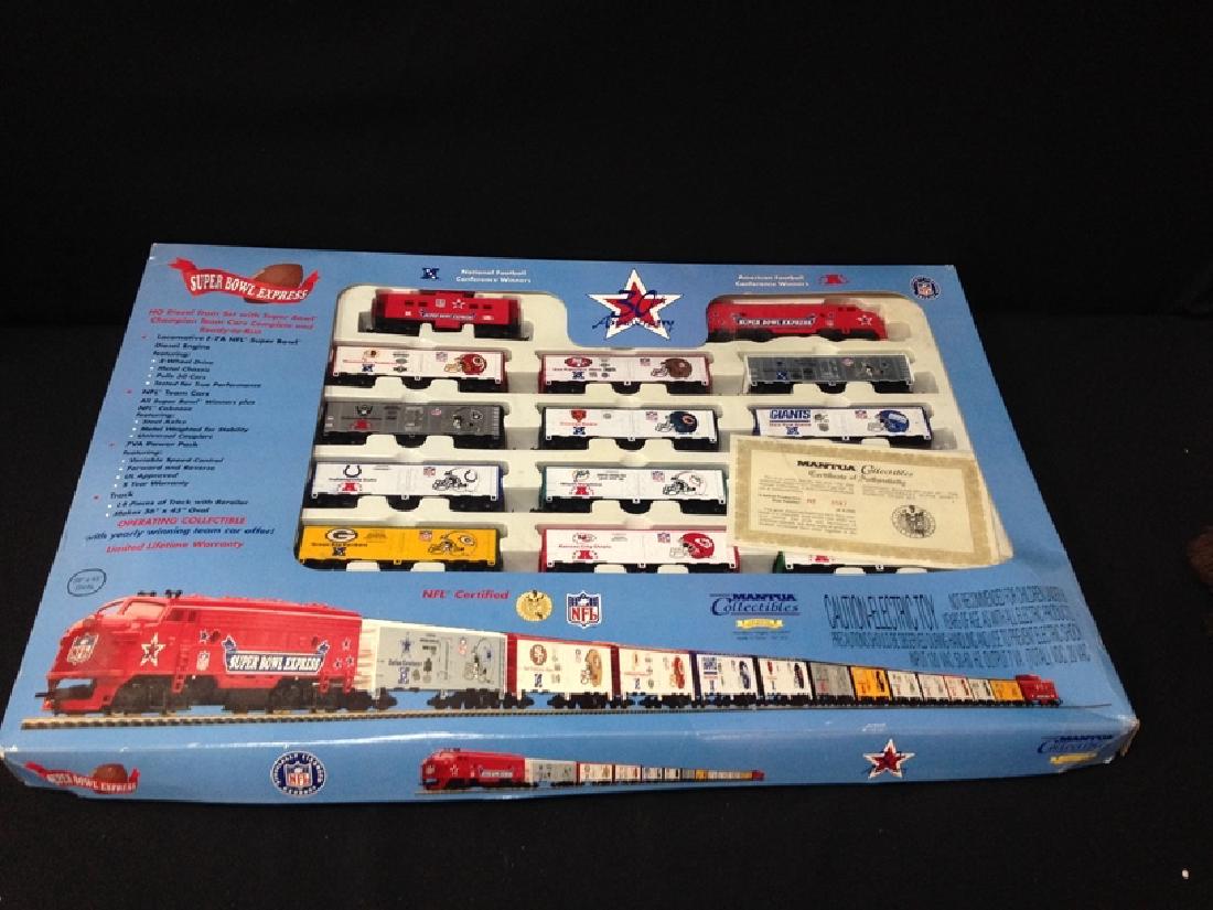 super bowl express train set