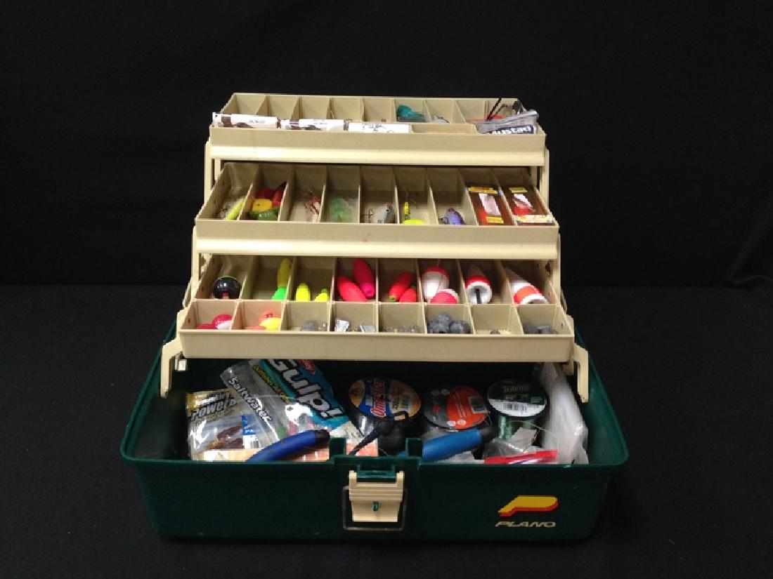 Packed!!! Vintage Tackle Box. (1 of 5)