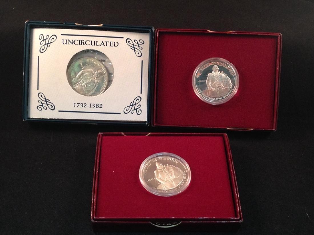 Lot of (3) 1982 George Washington Commemorative (1 of 4)