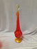 Lot (4) Vintage Amberina Glass Items, VIKING & - 4