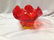 Lot (4) Vintage Amberina Glass Items, VIKING & - 5