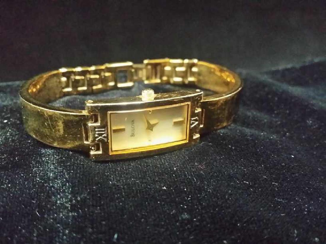 Vintage Bulova A2 Goldtone Quartz Watch