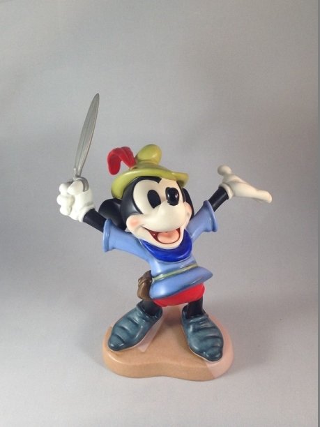 Walt Disney Classic Collection Mickey Mouse: Brave Little Tailor on the Auction Block with the original box and Certificate of Authenticity bearing Roy Disney's facsimile signature...see pics...Good Luck!!!