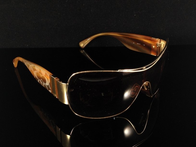 Vintage Designer Coach Sunglasses Metal tortoise