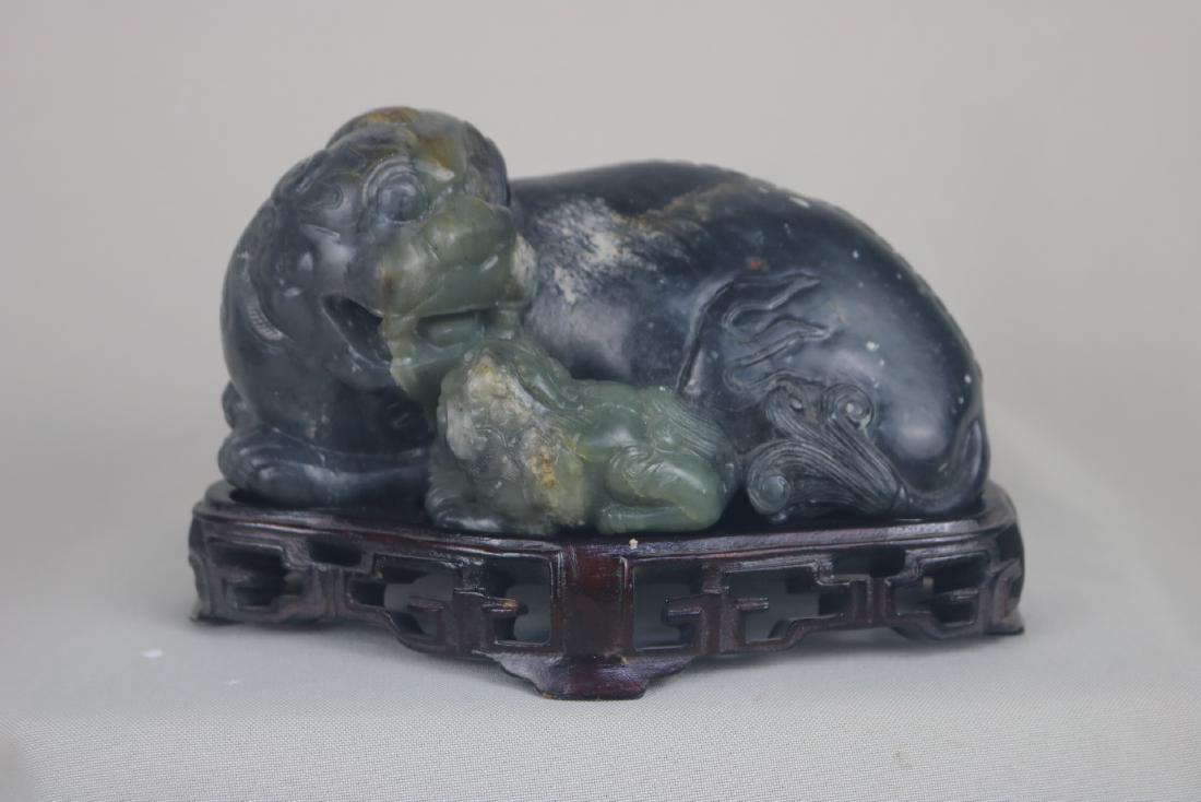 Chinese Ancient Jade Lion (1 of 3)