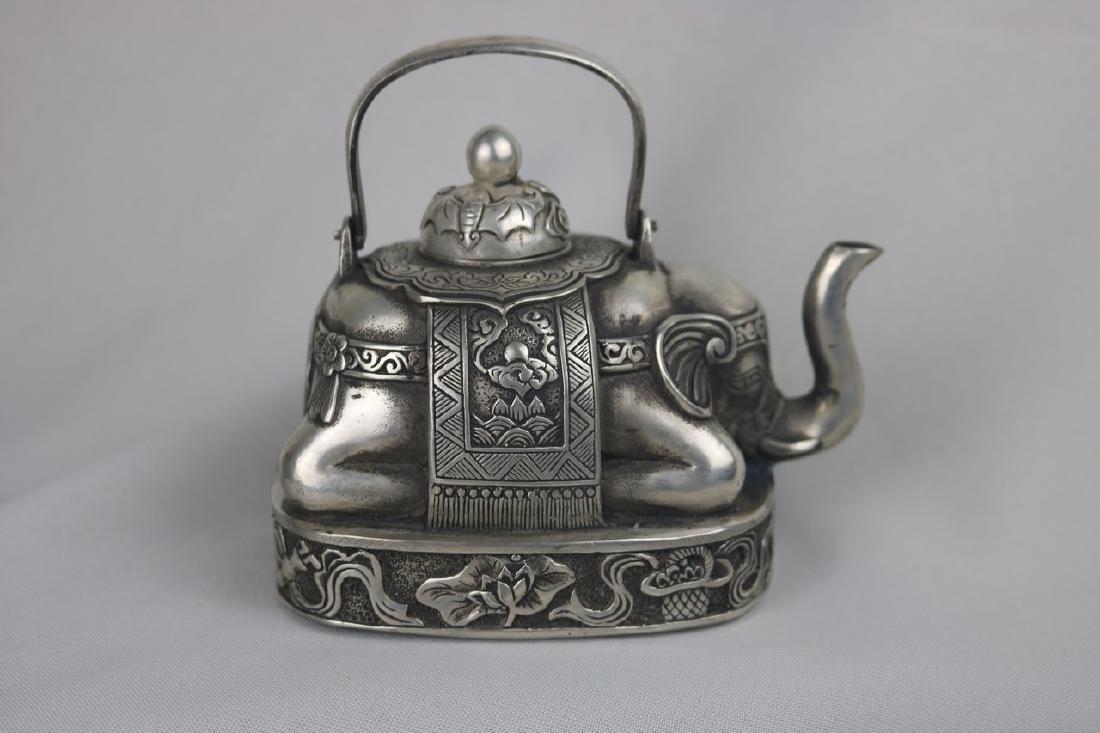 Chinese Silver Ewer (1 of 4)