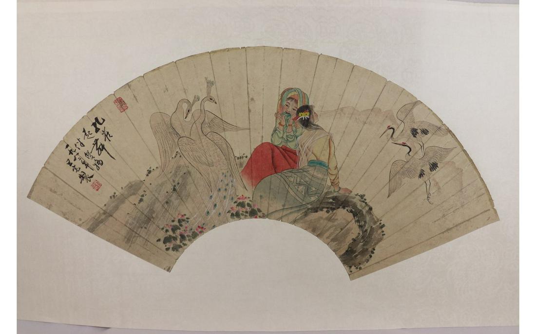 Chinese Fan Painting (1 of 5)