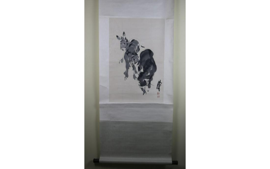 Chinese Scroll Painting (1 of 3)