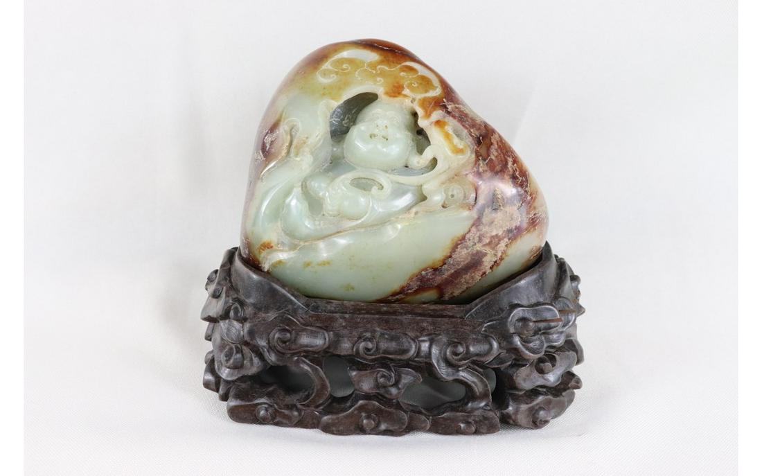 Chinese White Jade Boulder (1 of 4)