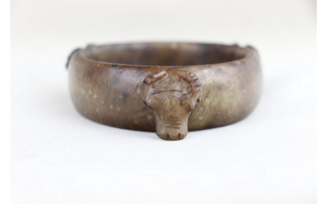 Chinese Ancient Jade Bangle (1 of 3)