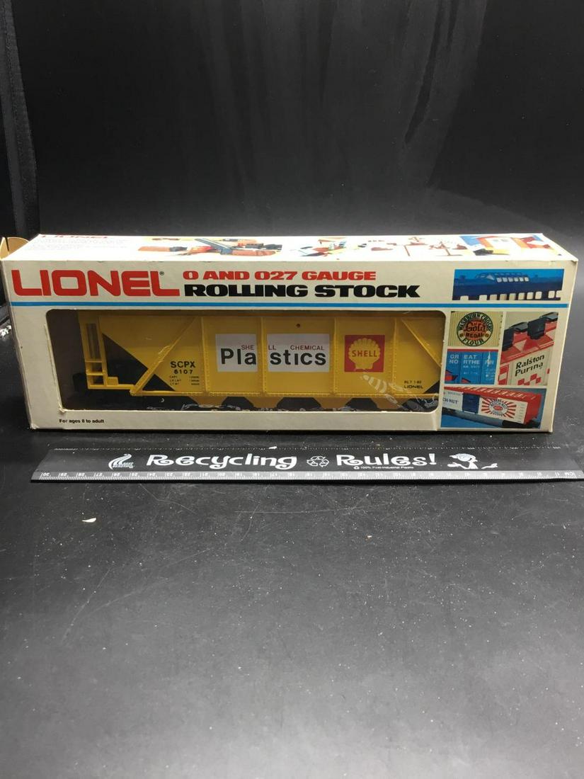 Number 6107 Shell Hopper: Number 6107 Shell Hopper one car Category: Lionel Model Trains & Accessories