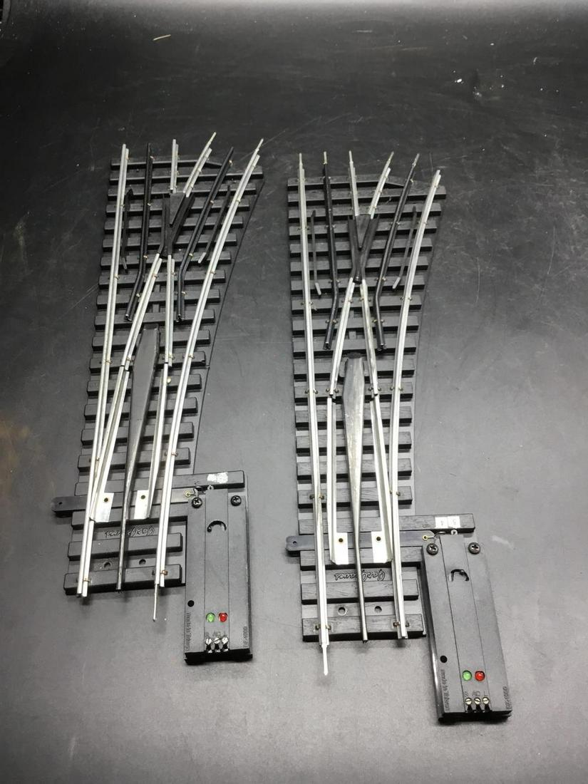 Set of 2 Gargraves electric track switches (1 of 1)