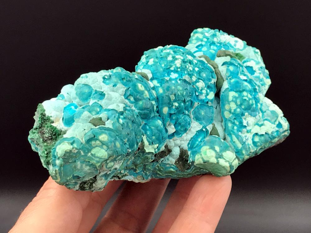 Chrysocola, Malachite, Rock, Crystal, Natural,: Chrysacola and malachite. Republic of Congo