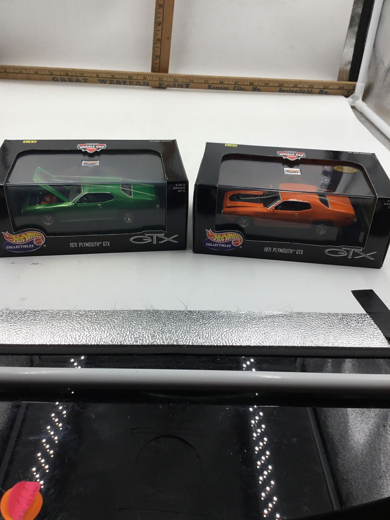 1999 Hot Wheels 1:43 two “71 Plymouth GTX (1 of 7)