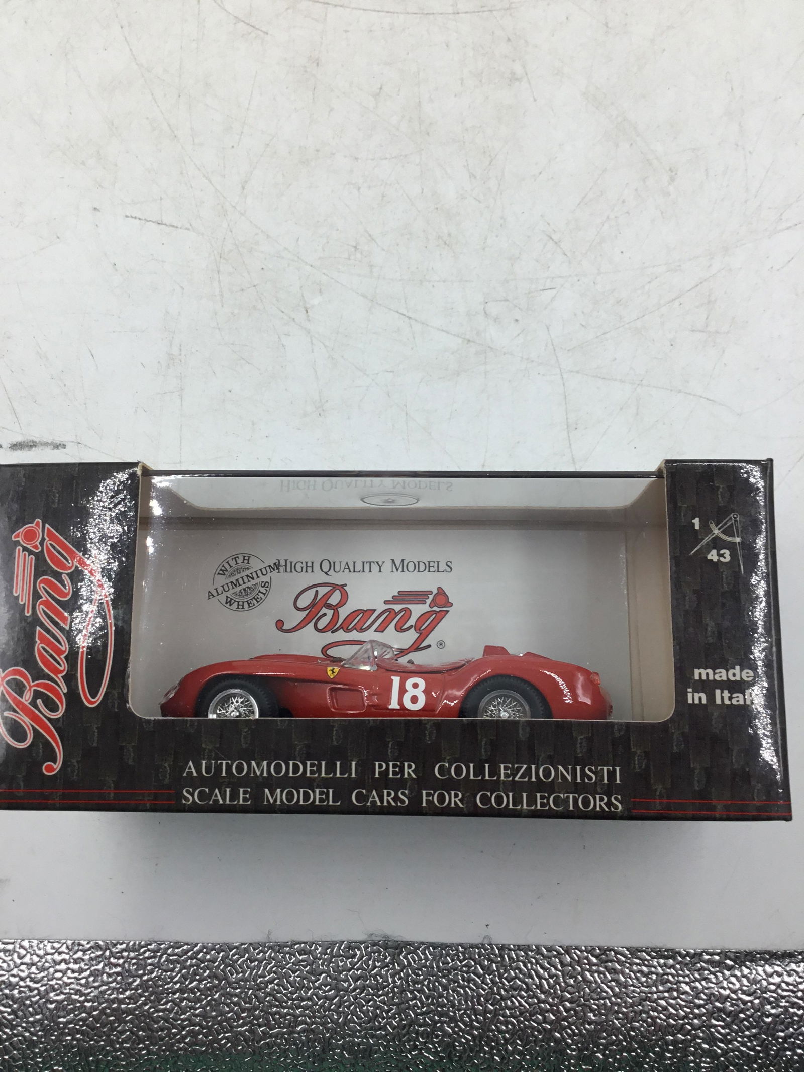 1:43 scale 1957 Ferrari 250 TR by Bang #BNG-7234 (1 of 3)