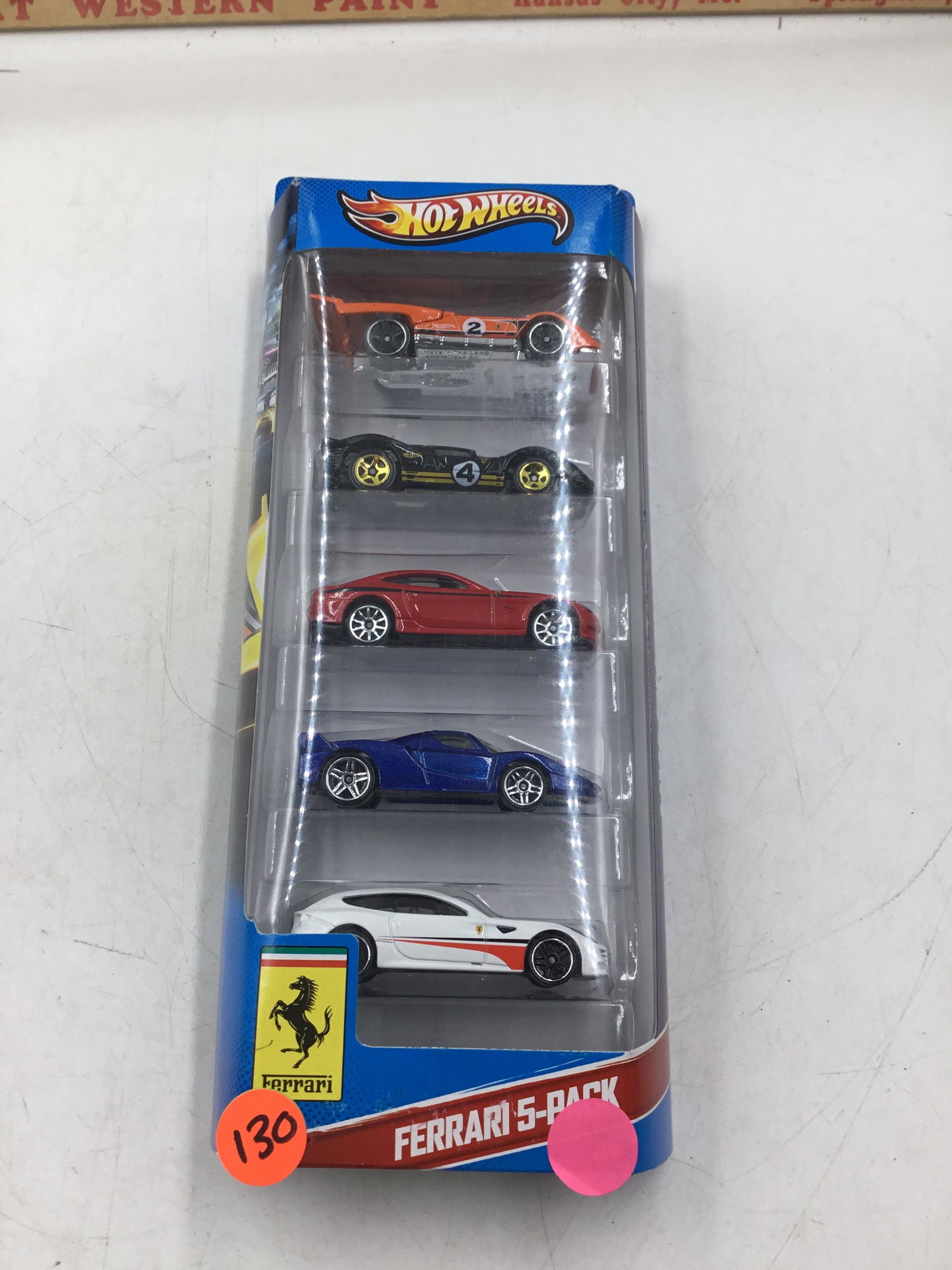 2013 Hot Wheels #x9848 Ferrari 5 Pack