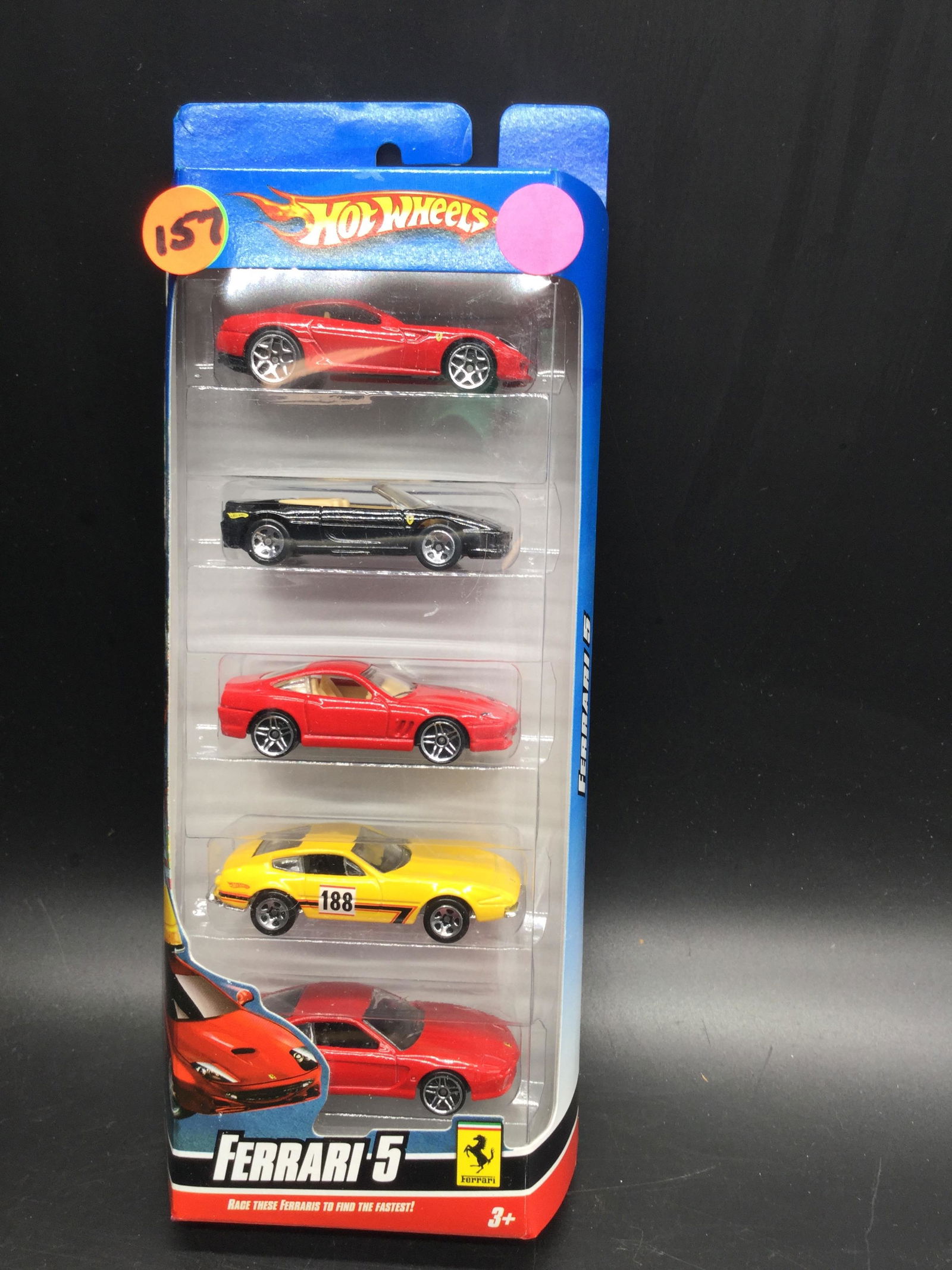 2009 Hot Wheels #L4269 Ferrari 5 pack (1 of 3)