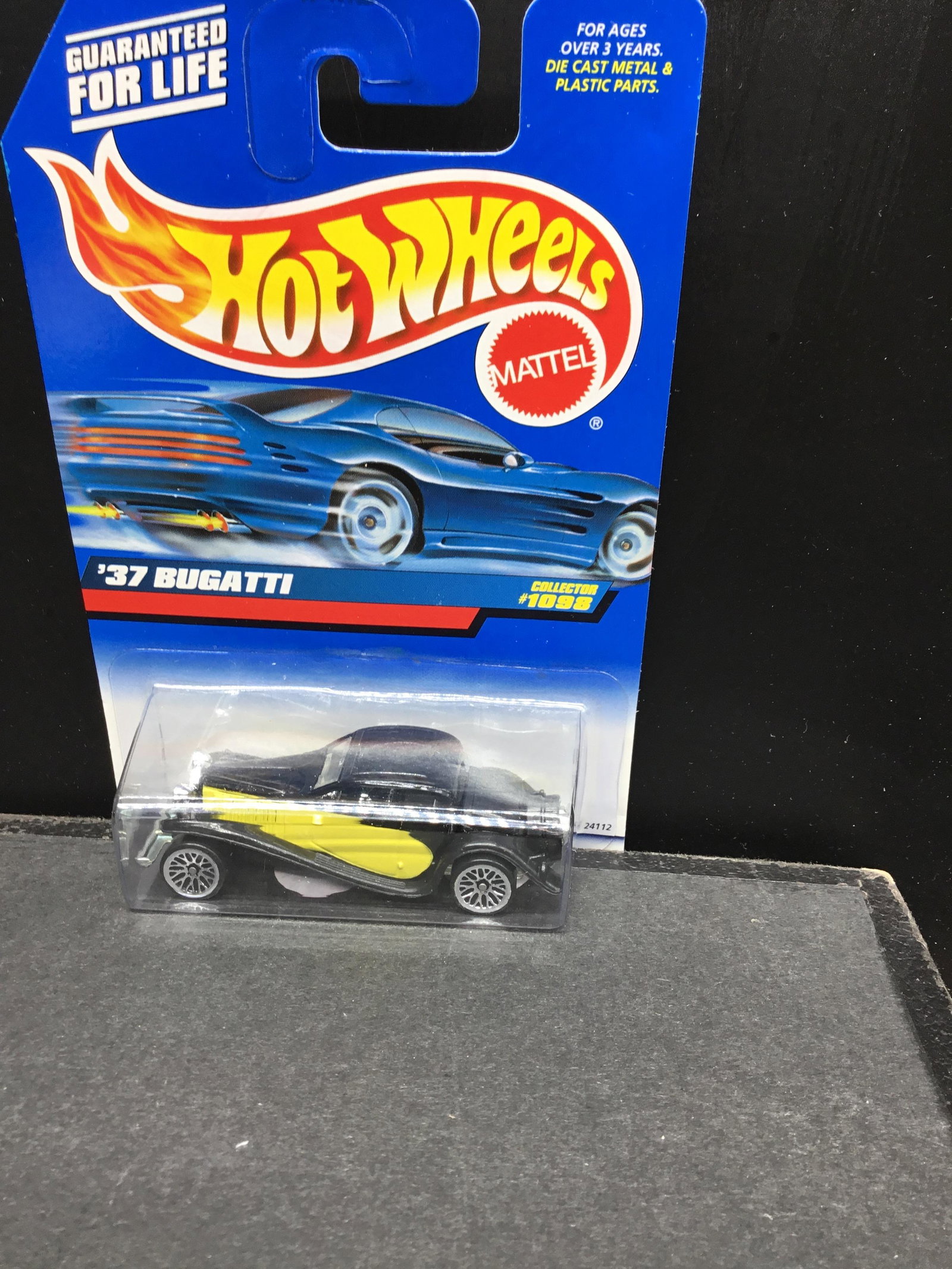 1999 #1098 Hot Wheels A Bugatti error (1 of 2)